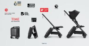 Australian brand honoured for turning a common parenting challenge into an internationally recognised innovation TernX Travel Stroller Wins Innovation Award