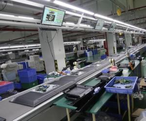 Hongdali TV Production Line Assembly Workstation
