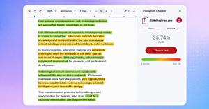 StrikePlagiarism.com Introduces Stylometry: A New Approach to Authorship Verification StrikePlagiarism.com Stylometry Module interface showing authorship verification and writing style analysis.