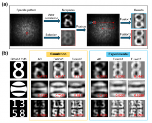 Results of optimized images based on feature fusion.