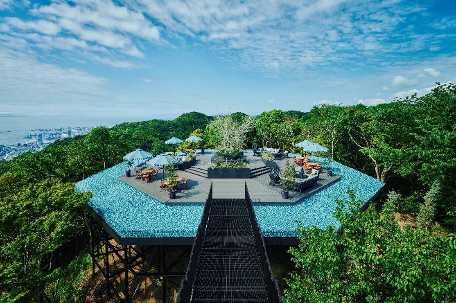 フラワー・ガーデニング Hirobe Kobe Nunobiki Herb Gardens & Ropeway Reopens 'The Veranda at Kobe