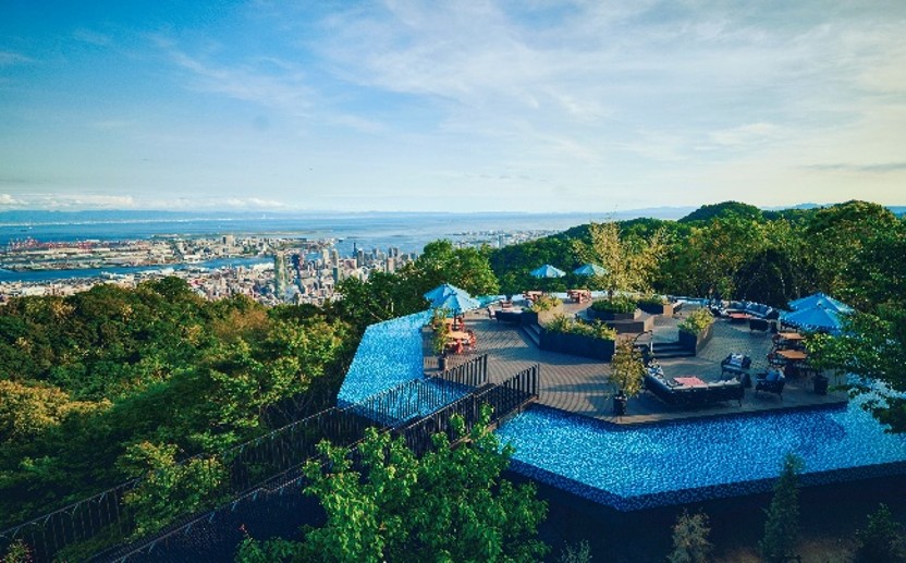 Kobe Nunobiki Herb Gardens & Ropeway Reopens 'The Veranda at Kobe