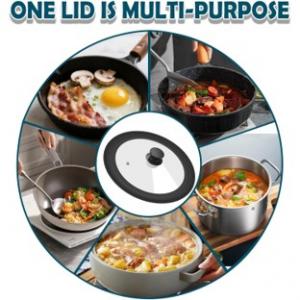 BIDOTAMU Multi Purpose Silicone Pot Lid For Kitchen Cookware