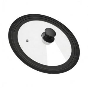 BIDOTAMU Flat Profile Universal Pot Lid For Kitchen Storage