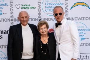 Meyer Luskin, Renee Luskin, Michael Sullivan at LuskinOIC Innovation + Access Gala