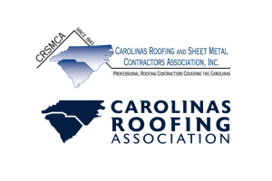Carolinas Roofing Association Old and New Logos