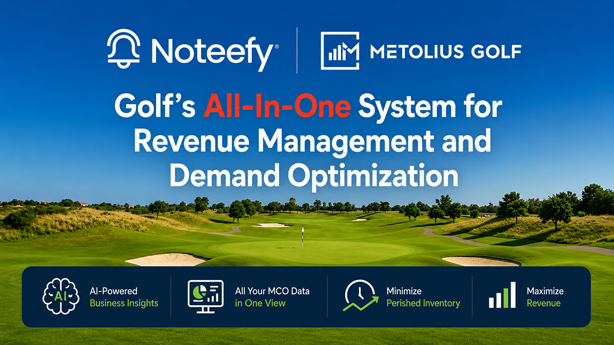 Noteefy Acquires Metolius Golf, Creating Golf’s First Unified Demand and Revenue Intelligence Platform