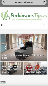 Dr. Susha Thomas Parkinsons Tips Website