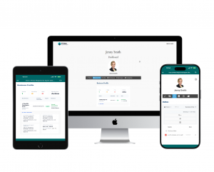 Registered agent dashboard showing compliance alerts, document inbox, and upcoming deadlines