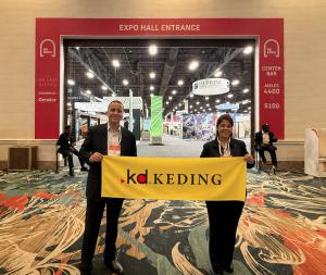 KEDING making a strong first impression at HD Expo, Las Vegas.