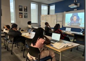 The Twenty Four Foundation announces the launch of Built Different: The STEM Accelerator, a STEM and workforce development initiative connecting underserved youth to careers in engineering, artificial intelligence, technology, and data science through professional motorsports Student learning about Motorsports 101
