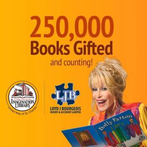 A major early literacy milestone has been reached in St 250,000 Books Gifted and Counting