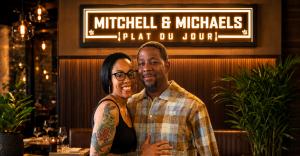 Mitchell & Michaels Plat Du Jour, a Southern American cuisine and live entertainment restaurant in Homewood, Illinois, will host its Re-Grand Opening Celebration: A Fresh Reintroduction to Homewood on Sunday, July 19, 2026, at 1:00 p Chris and Stacey Michaels, owners of Mitchell & Michaels Plat Du Jour in Homewood, Illinois, standing inside the restaurant ahead of the July 19, 2026 Re-Grand Opening Celebration.