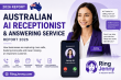 Australian AI Receptionist and AI Answering Service Report 2026 Reviews multiple tools including Ring Jenny