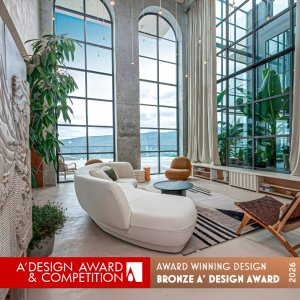 The A' Design Award has announced Desert Dream, a residential interior by Salome Gulordava, as a Bronze winner in the Interior Space and Exhibition Design category Desert Dream by Salome Gulordava