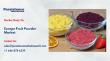 Europe Fruit Powder Market to Hit US$15.8 Billion by 2033 Fueled by Natural Ingredients