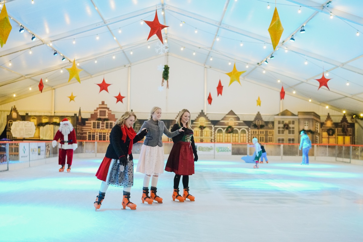 Silverton Christmas Market Unveils Mid-Willamette Valley’s Only Ice Skating Rink, Announces Christmas in July Savings
