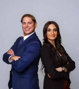 Image of Timothy J. Green and Beatrice Bianchi Fasani, the Founding Partners at Bianchi Fasani Green Law, a Miami-based law firm, real estate brokerage, and title agency.