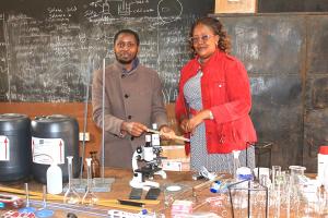The Global Uplift Project (TGUP), the creator of Science Lab in a Box™ (SLaB), has just released a “junior” version of SLaB for use by junior high schools in Africa Riamkurwe teachers