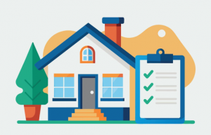 HOUSE WITH CHECKLIST
