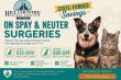 Hill Country Animal League Announces State-Funded Discounts on  Spay and Neuter Surgeries for July and August