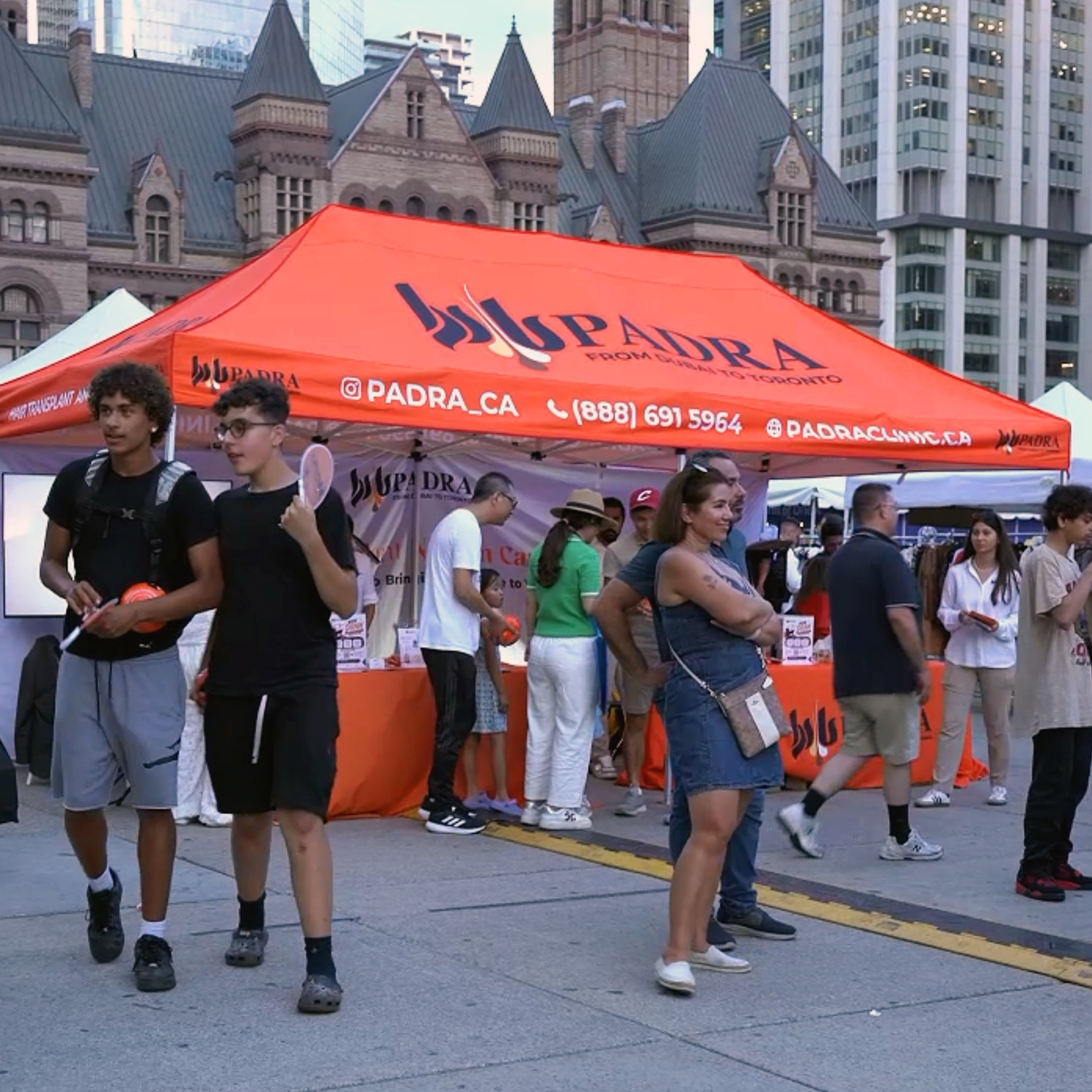 PADRA Clinic Brings Hair Transplant Consultations to the Heart of Toronto’s Taste of the Middle East Festival