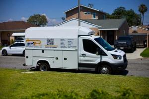 Pedro's Plumbing van