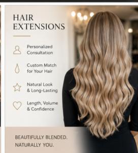 Hair Extensions and Professional Styling