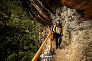 Mountain trails at PC12 Adventure Race in Colombia