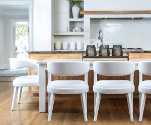 Kitchen staging by Jsquared Interior Staging and Design, part of the firm's full vacant home staging process serving Central Virginia for 15 years.I’m