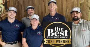 Marathon Property Inspectors team photo - 2025 Best of Northwest Arkansas award winners