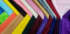 Soft and Plush Stretch Velvet Fabric._
