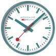 A Swiss Design Icon in a New Colour: MONDAINE Unveils the Limited Edition Transformative Teal Wall Clock