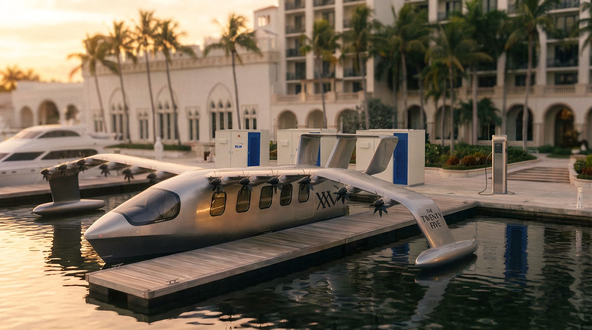THE TWENTY FIVE AND ELM MICROGRID PARTNER TO POWER THE FUTURE OF COASTAL TRAVEL