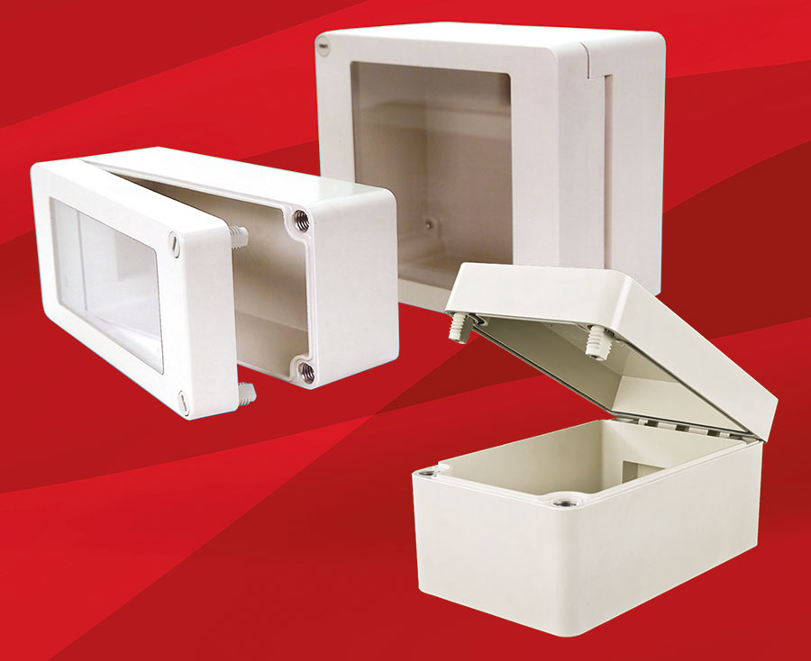 ROLEC polyDOOR GRP Enclosures: 8 Sizes, IP66 Protection