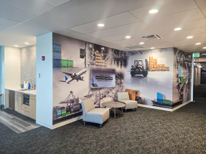 Legacy's Corporate Office Lobby in Indianapolis, IN