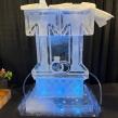 Crystal Ice Creates Custom Ice Sculpture for Travis Kelce's Pre-Wedding Celebration