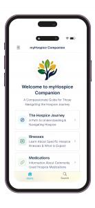 myHospice Companion Home