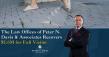 The Law Offices of Peter N. Davis & Associates Recovers $1.6M for Fall Victim
