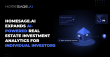 Homesage.ai Expands Real Estate Investing Software to Empower Individual Investors 