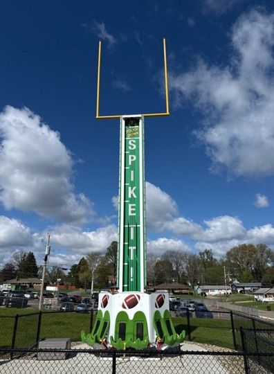Celebration Station Greensboro Tackles Summer with Spike It, a Football-Themed Drop Tower