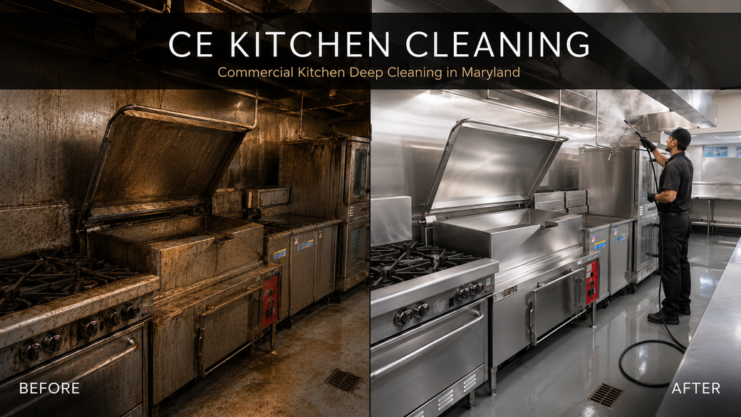 CE Kitchen Cleaning Raises the Standard for Commercial Kitchen Deep Cleaning Across Maryland