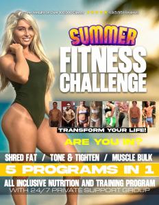 Minibeast has announced the launch of its Black Friday in July event, offering a sitewide promotion across its online store for a limited time graphic of carriejune with text describing the summer fitness challenge from minibeast