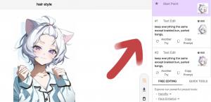 Chat Editing - Hair Style