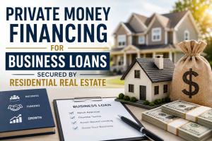The market for business-purpose lending secured by residential real estate continues to evolve as investors seek financing solutions designed for investment activities rather than owner-occupied housing Private Money Financing for Business Loans Secured by Residential Real Estate