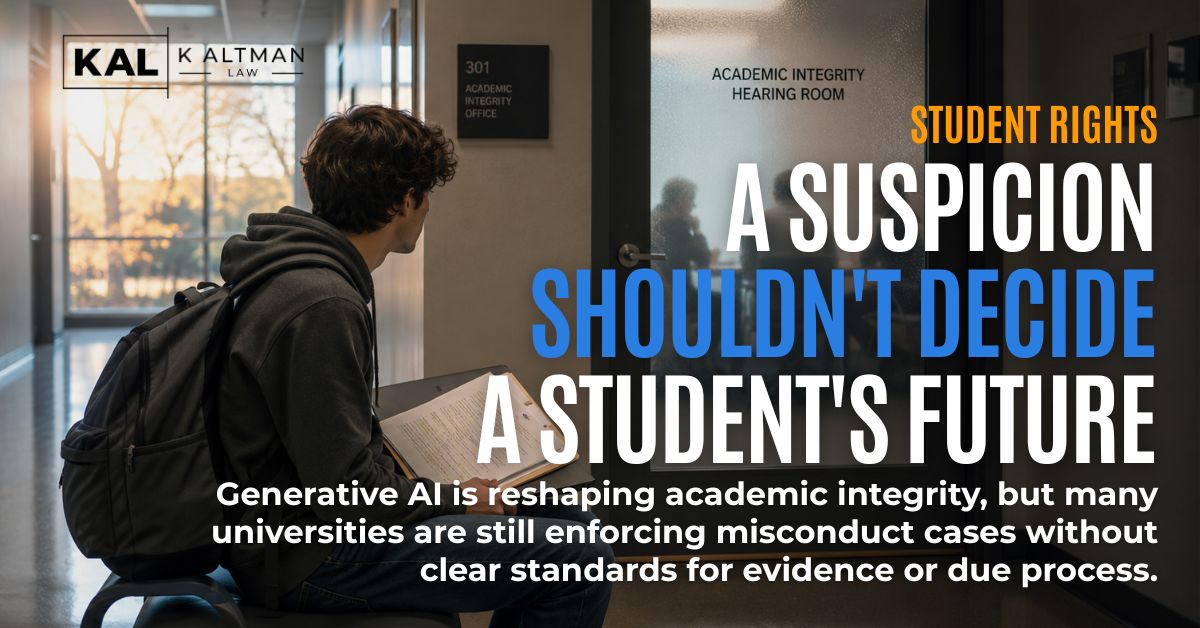 K Altman Law Calls for Clearer, Fairer College AI Misconduct Processes Following Brown Classroom Cheating Allegations