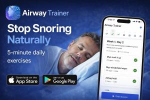 Airway trainer app store image/graph