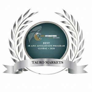 Award logo for tauro markets