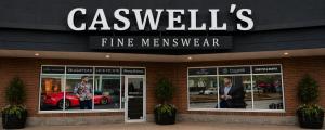 Caswell's Fine Menswear Banner