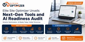 Elite Site Optimizer (ESO) today announced the launch of its AI Tools Suite and AI Readiness Audit with an instant audit report, helping businesses understand, monitor, and improve how they appear across AI-powered search platforms, including ChatGPT, Gemini, Claude, and Perplexity AI tools for web optimization